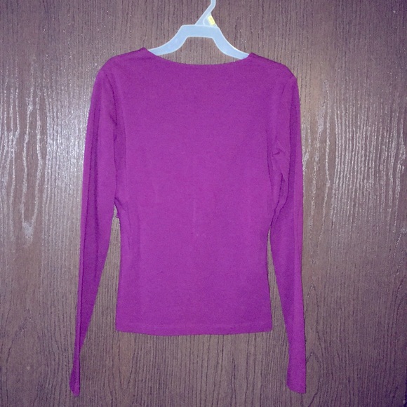 NWOT RETRO CIRCA 2001. Moda International purple bra top- XS - Picture 4 of 7